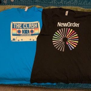Set of 2 Band T-Shirts